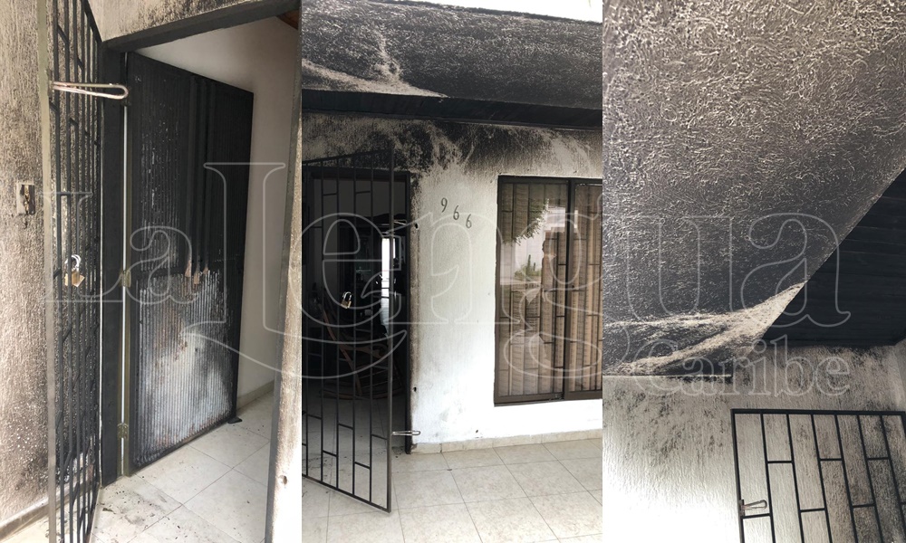 Atentado criminal: inescrupulosos regaron gasolina y le prendieron fuego a una casa en La Julia