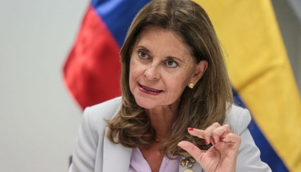 Vicepresidenta Marta Lucía Ramírez, informó que dio positivo para Covid-19