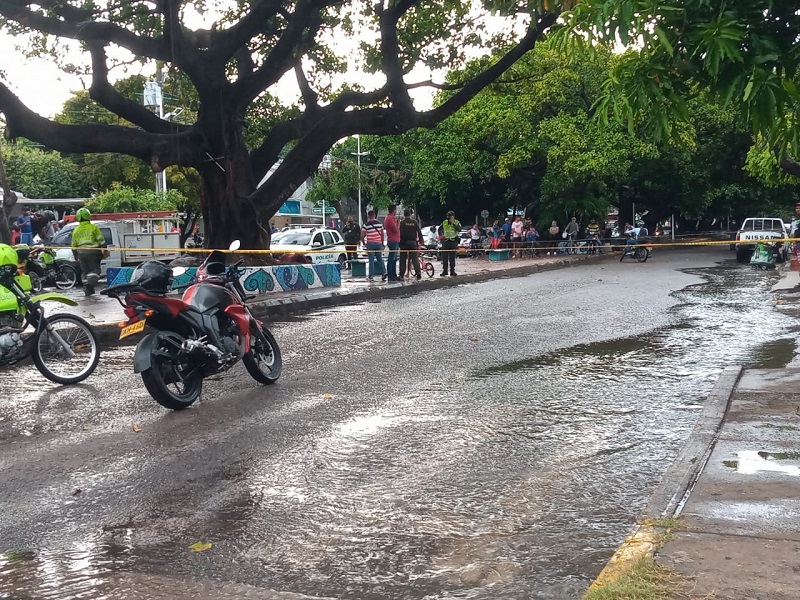 En medio de la tormenta, un rayo mató a una niña de 11 años