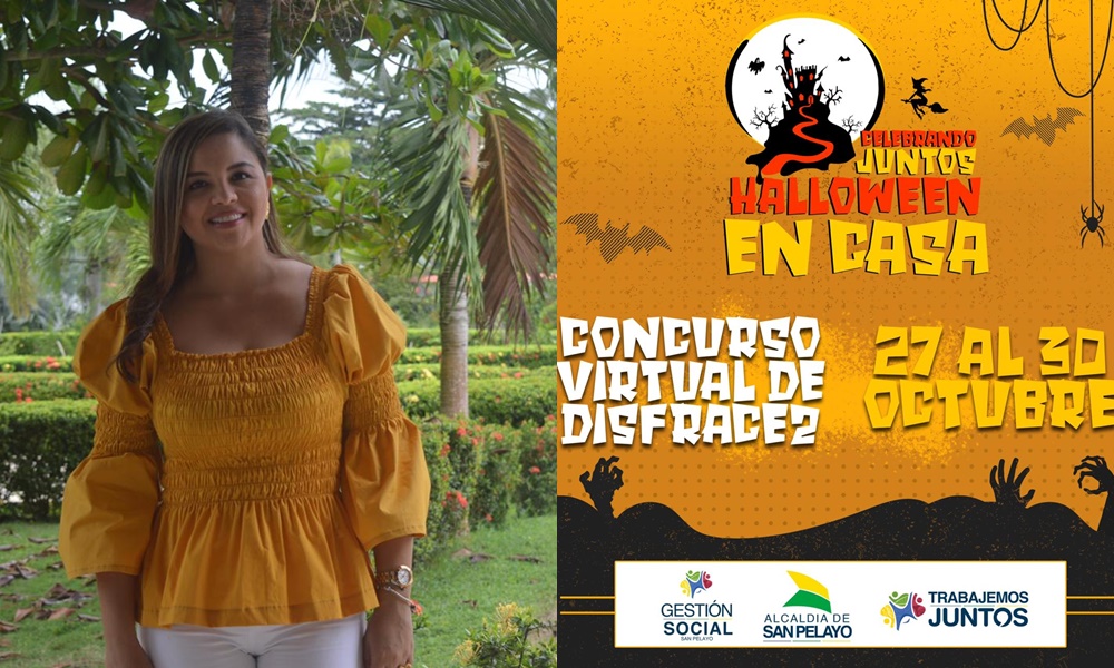 Alcaldía de San Pelayo celebrará Halloween a través de un concurso virtual