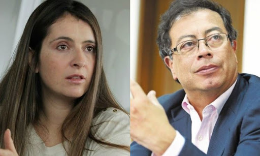 «Usted nunca va a ser presidente»: Paloma Valencia se despachó contra Petro