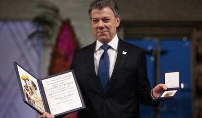 El premio Nobel de Paz de Juan Manuel Santos fue cuestionado por NY Times