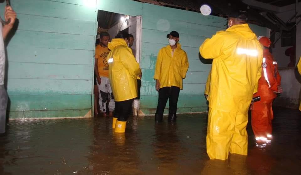 Fuertes lluvias dejaron a más de 650 familias afectadas en Coveñas