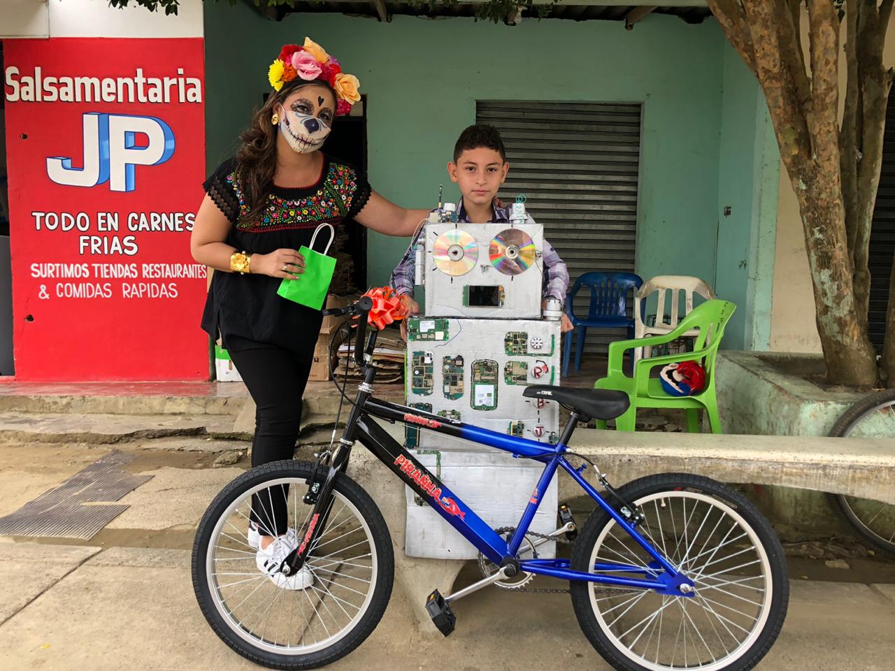 En San Pelayo, Halloween se celebró en casa