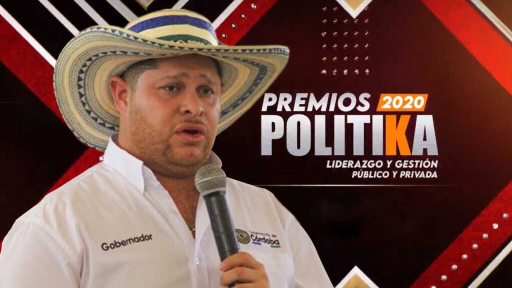 Orlando Benítez recibió el premio al «Mejor Gobernador» durante pandemia