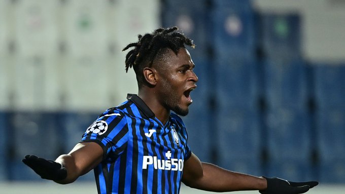 Duván Zapata está imparable, fue elegido ‘Jugador del Mes’ de septiembre y octubre en el Atalanta