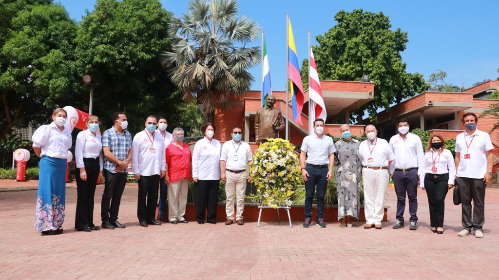 Alcaldía de Montería rinde honores al doctor Elías Bechara Zainúm en el centenario de su natalicio