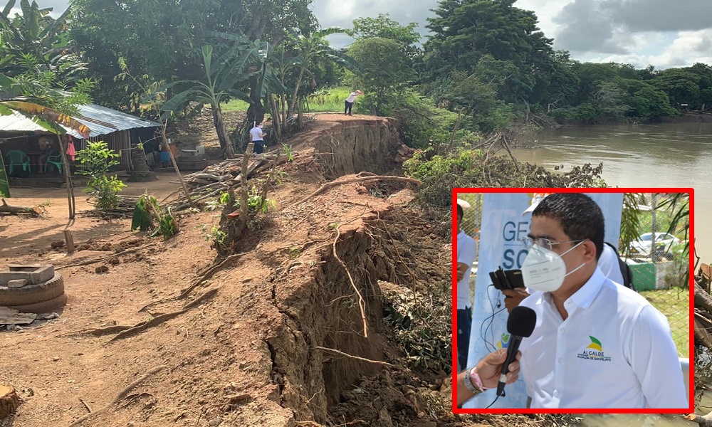 Alcalde de San Pelayo fue autorizado para iniciar procesos de estabilización y protección del sector El Puente