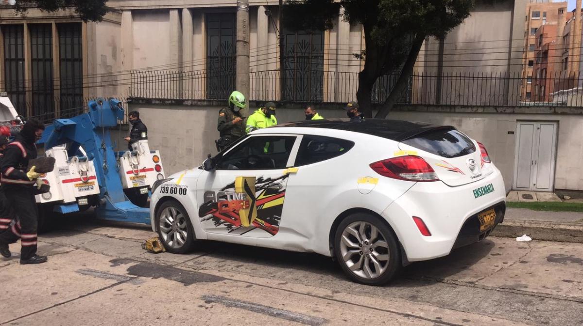 Vehículo de enseñanza arrolló y mató a un policía