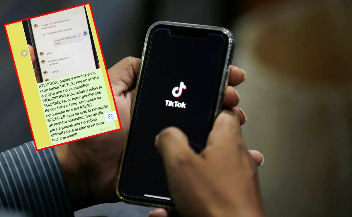 Alerta en TikTok, usuario estaría induciendo a que niños se suiciden