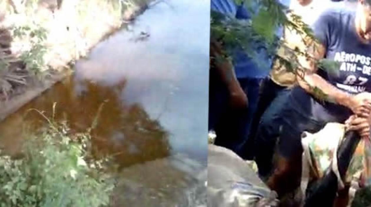 En un arroyo hallan muertos a dos niños que habían desaparecido en Sabanalarga