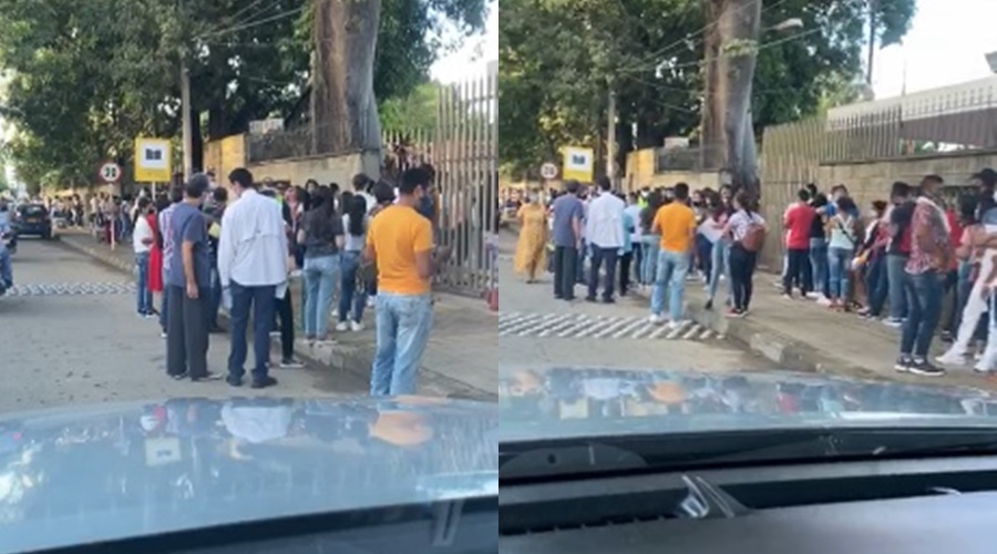 Padres de familia preocupados tras aglomeraciones en planteles educativos por presentación de pruebas Icfes en Montería