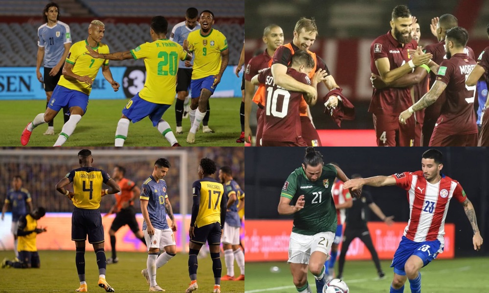 Así va la Eliminatoria: Brasil y Argentina en lo más alto de la tabla tras disputadas cuatro fechas