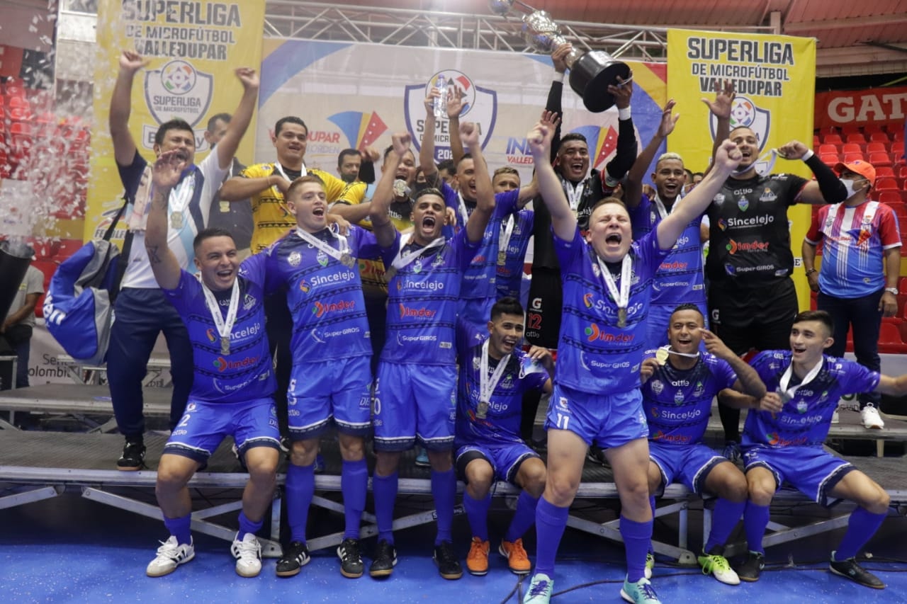 VisionariosLig de Sincelejo, campeón de la Superliga Masculina de Microfútbol 2020