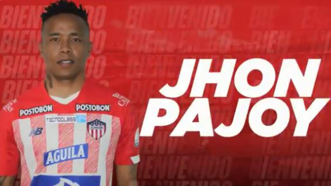 Jhon Pajoy, el primer refuerzo de Junior para 2021