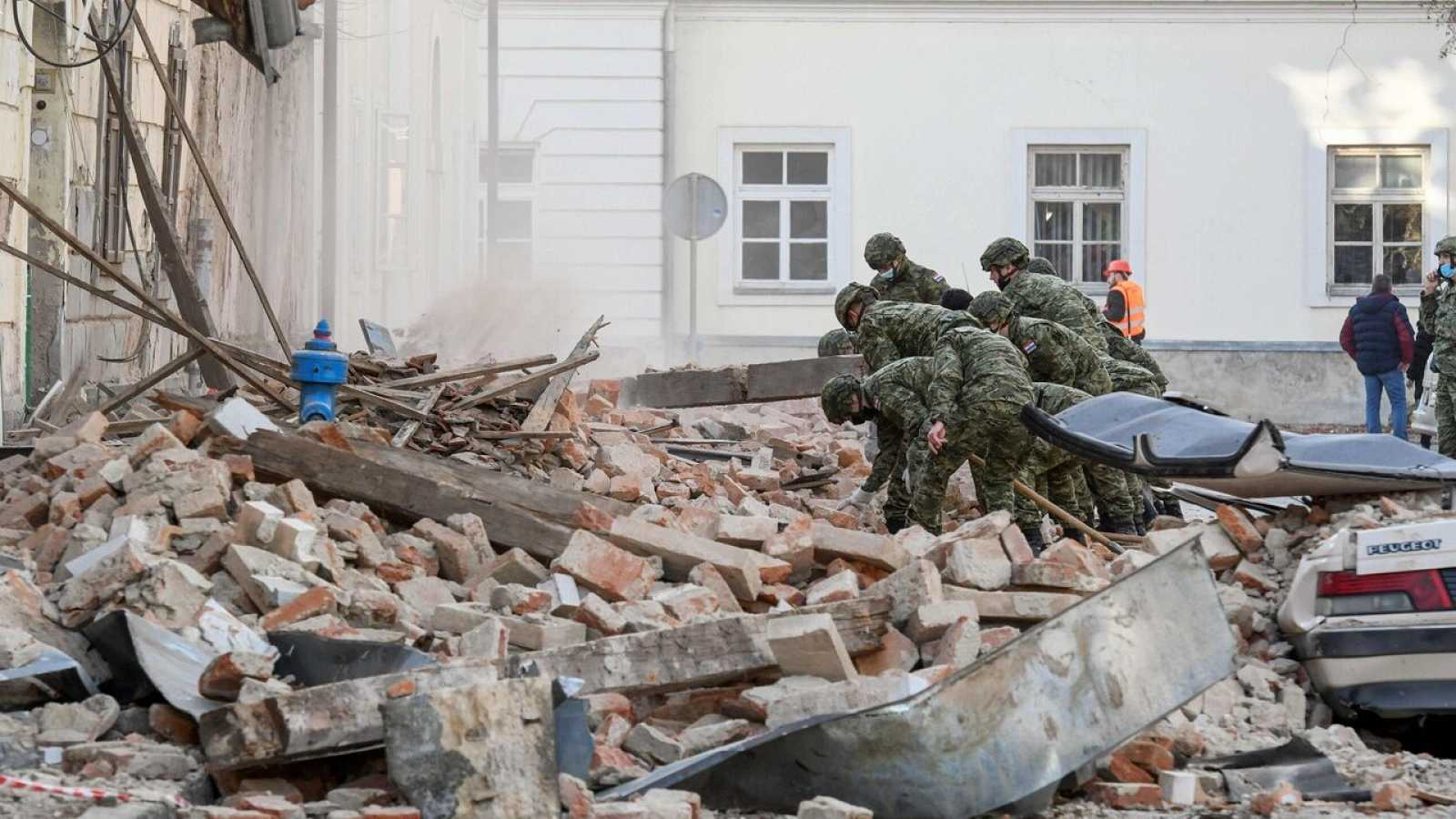 Fuerte terremoto dejó seis muertos en Croacia