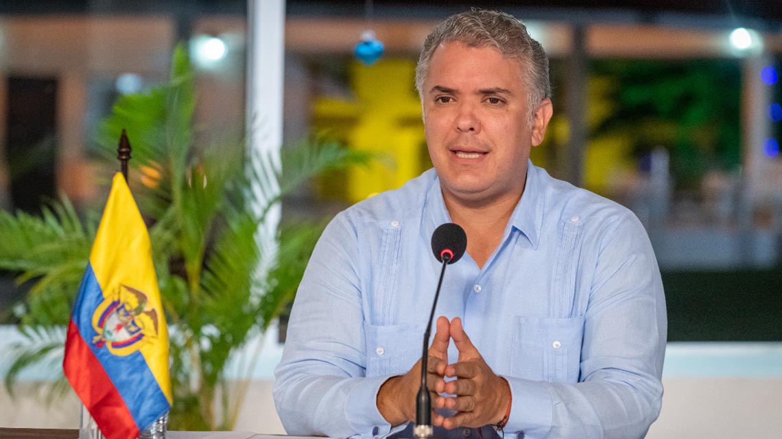 El presidente Iván Duque podría ser el primer colombiano vacunarse