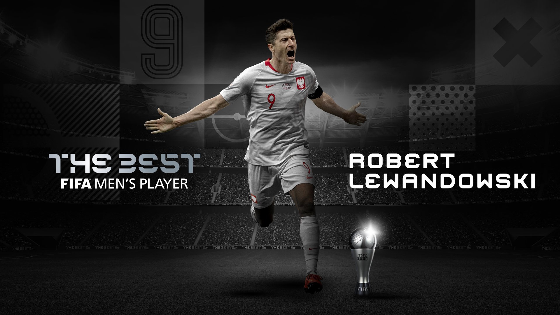 Lewandowski ganador del premio The Best a mejor futbolista del mundo
