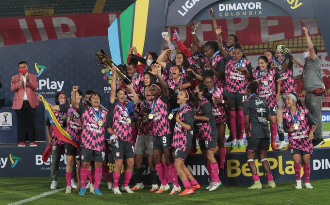 Independiente Santa Fe bicampeón de la Liga BetPlay Femenina