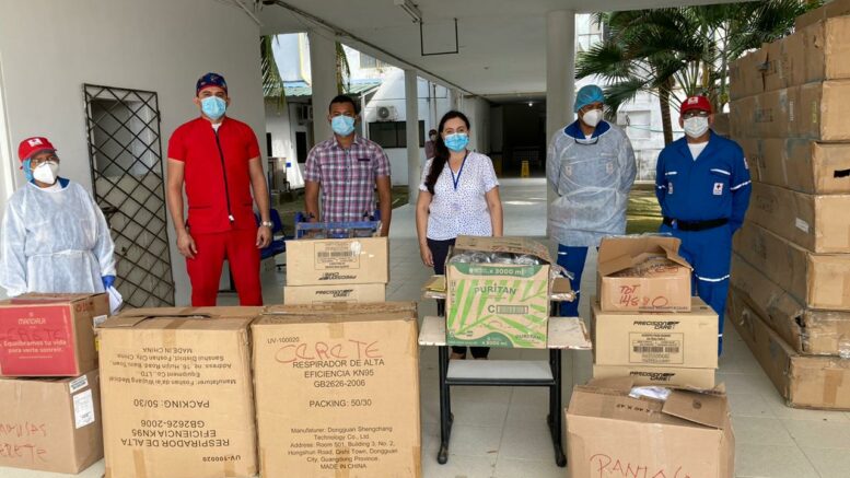 Hospital Sandiego de Cereté recibió dotación de elementos de protección para personal médico