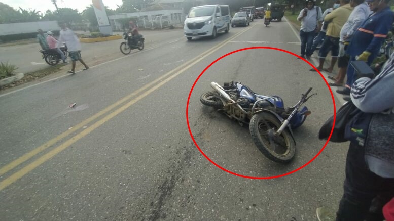 Ambulancia atropelló a adulto mayor en la vía Cereté – San Pelayo