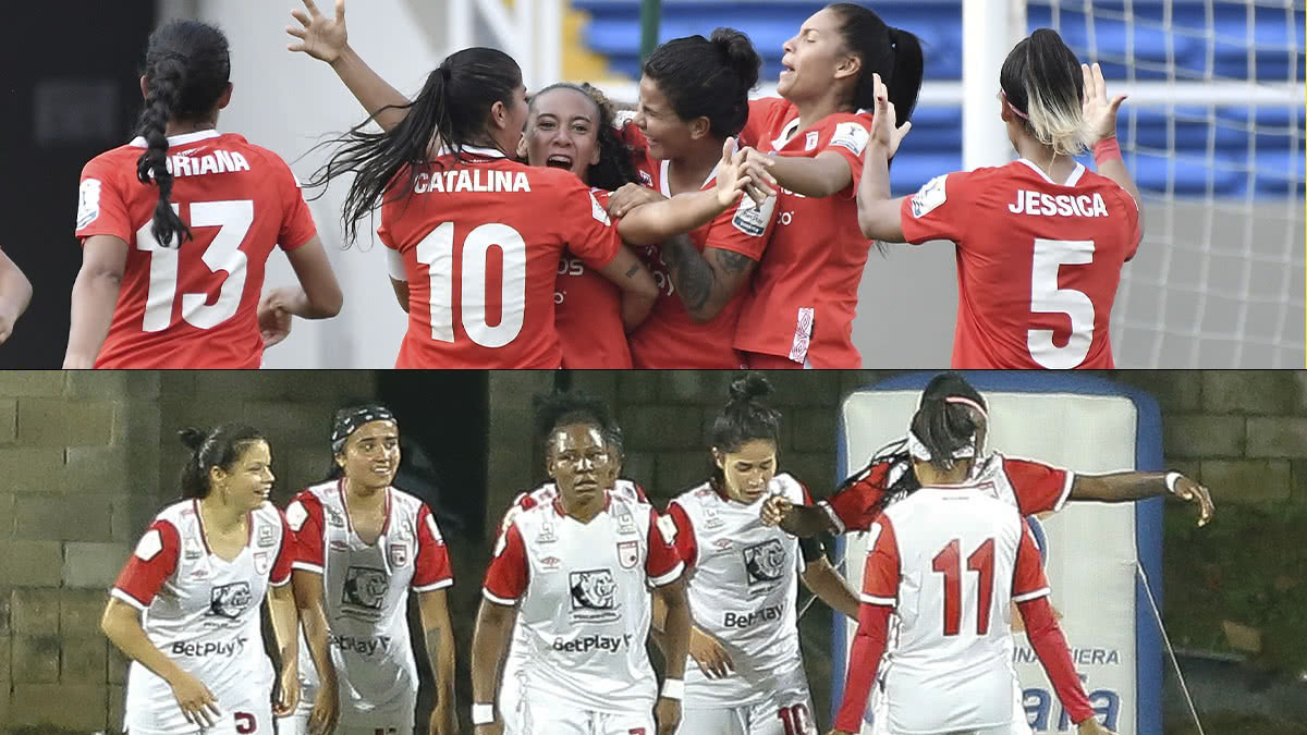 Santa Fe vs América, por el título de la Liga Femenina BetPlay 2020