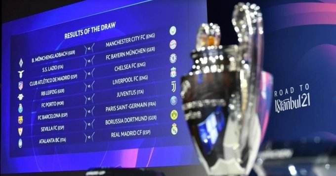 Partidazos, así quedaron los cruces de los 8vos de la Champions League