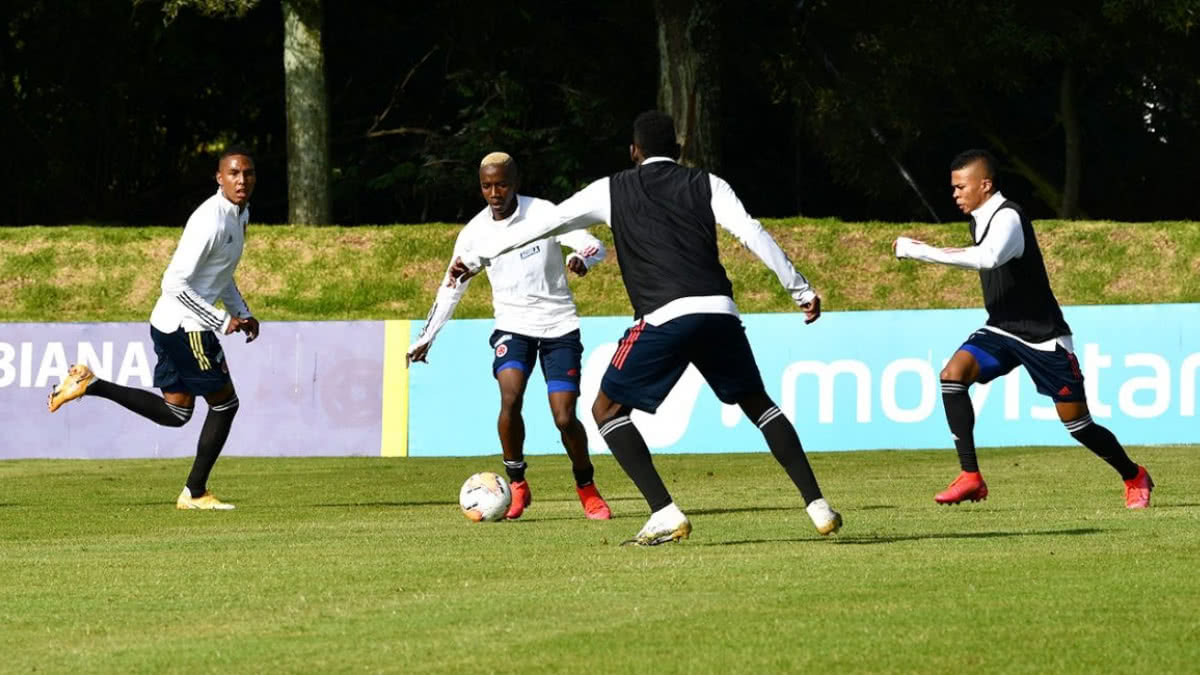 Selección Colombia Sub-20 realizó su primer entrenamiento en Bogotá