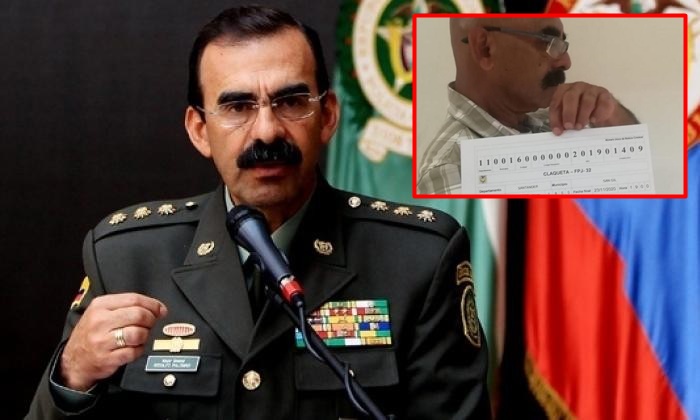 Por fraude y estafa capturaron al hermano del excomandante de la Policía Nacional, Rodolfo Palomino