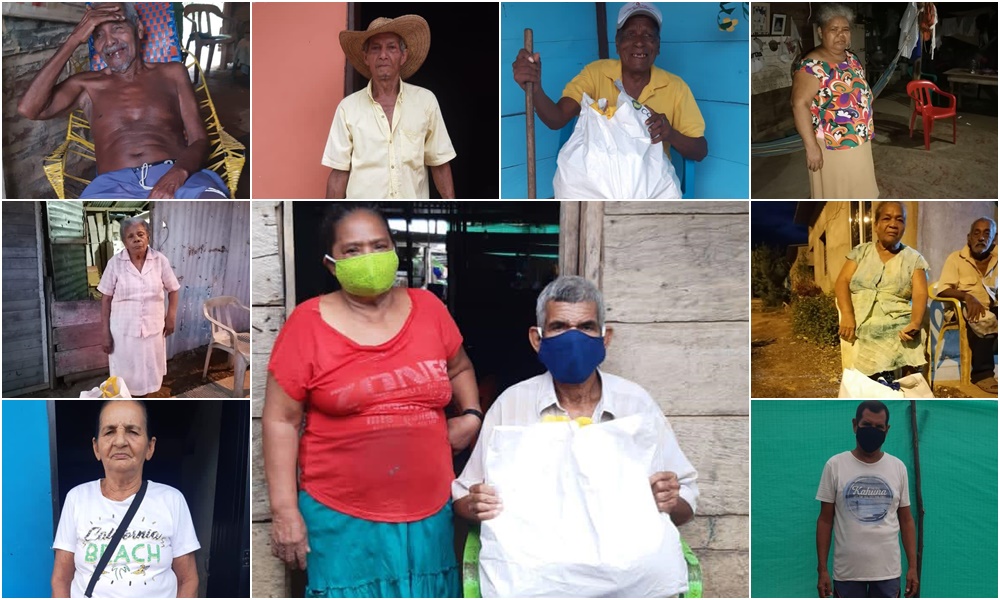 100 abuelitos campesinos de Tierralta recibieron mercados donados por el exalcalde Fabio Otero