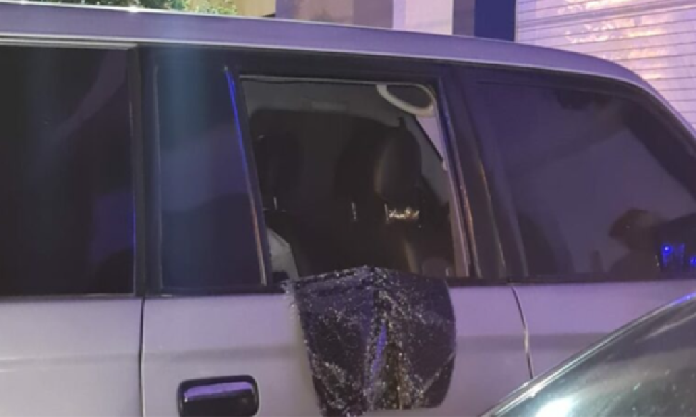 Qué inseguridad, fue a comer a un restaurante en Montería y le rompieron el vidrio del carro