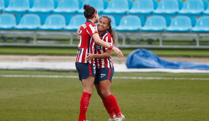 Atlético Madrid de la cordobesa Leicy Santos avanzó a la final de la Supercopa de España