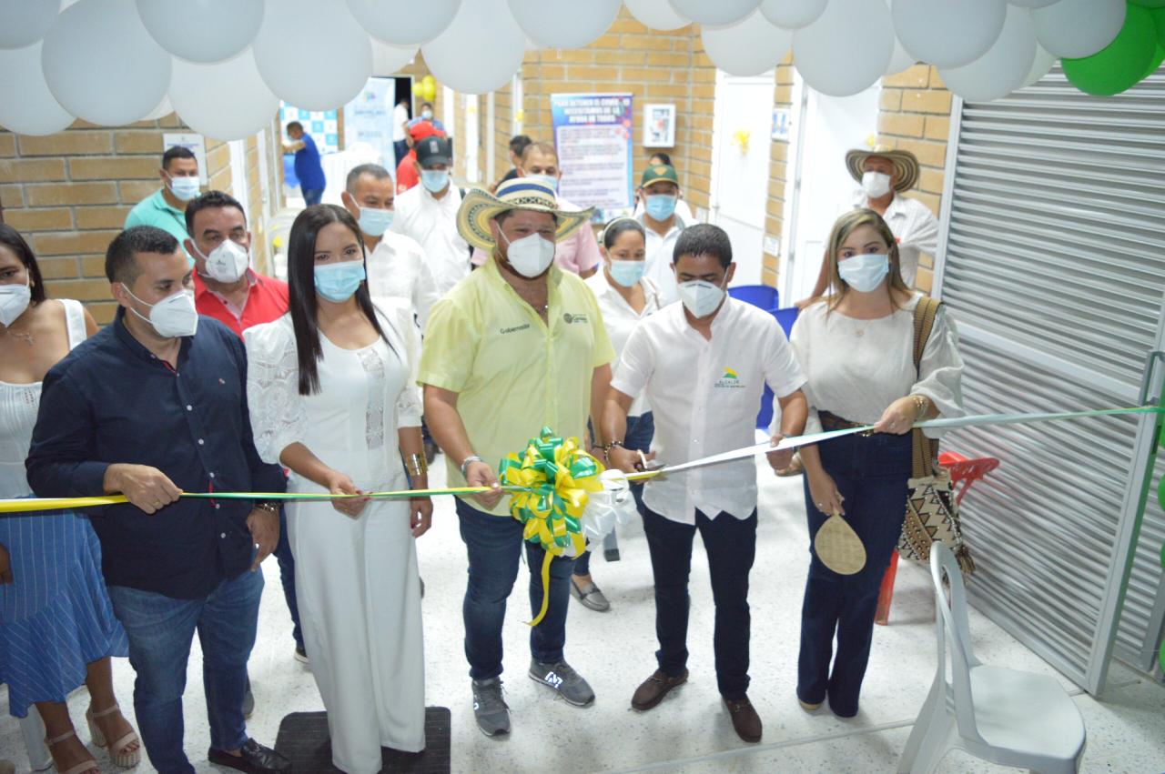 Alcaldía de San Pelayo entregó obras de adecuación y ampliación del centro de salud de Las Guamas