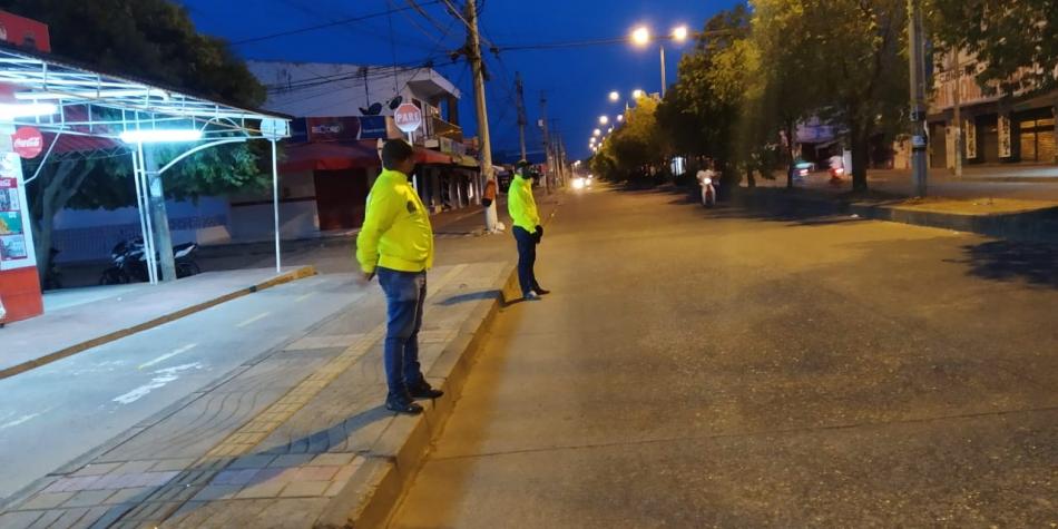 Decretan toque de queda para puente festivo en Montería