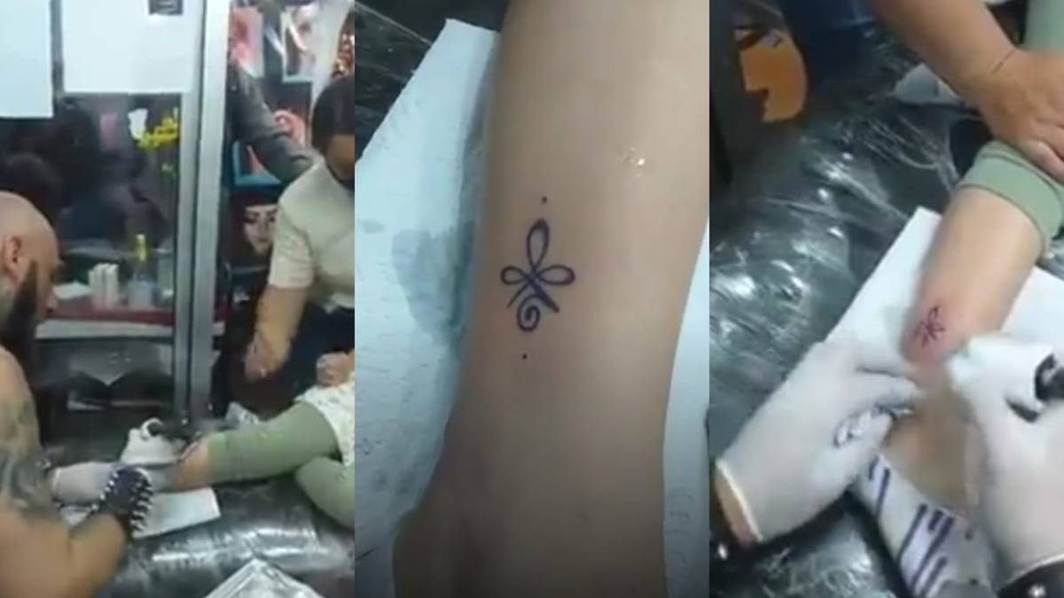 Indignación por madre que permitió que le realizaran un tatuaje a su pequeña hija, en redes acribillan a críticas al tatuador