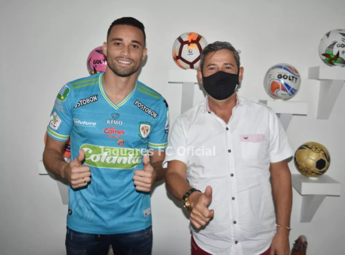 José Luis Chunga es nuevo portero de Jaguares de Córdoba