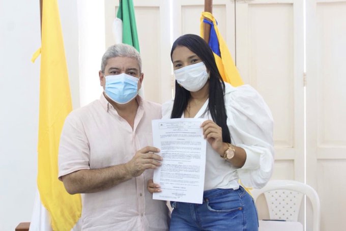 Karen Mercado se posesionó como primera Secretaria de Juventudes de Lorica