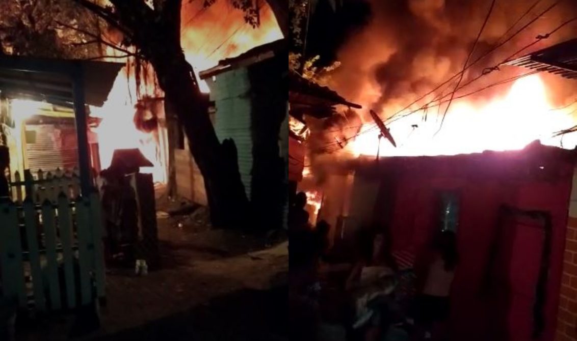 En Montería, se registró grave incendio que consumió al menos 32 viviendas