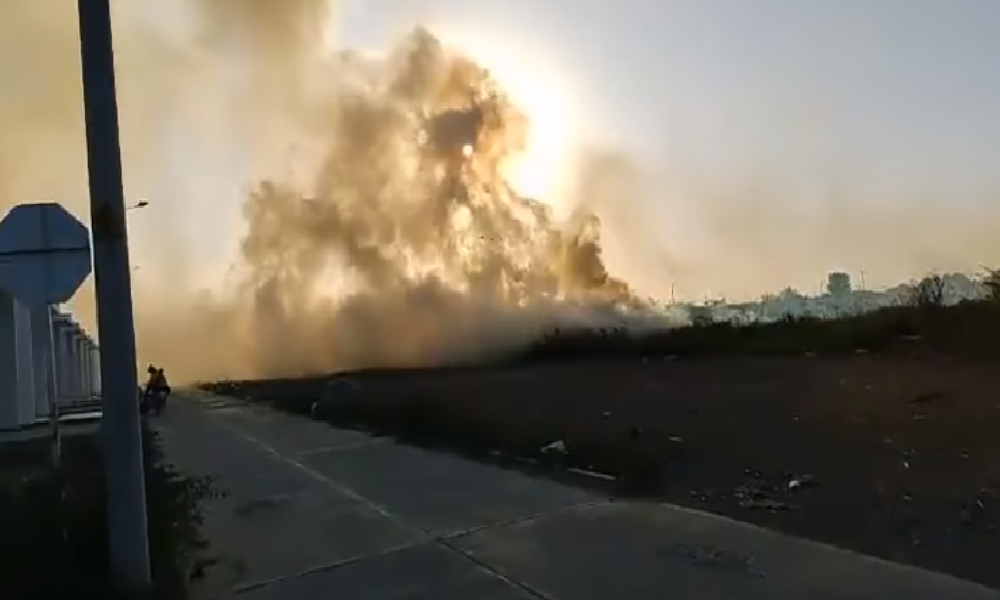 Continúan las quemas en el humedal Berlín de Montería, la comunidad pide acciones contundentes