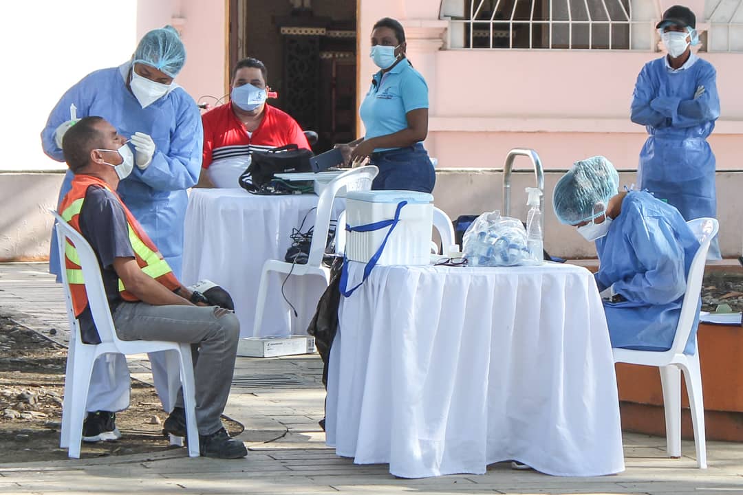 Con éxito se realizó jornada de toma de muestras de Covid-19 en Lorica