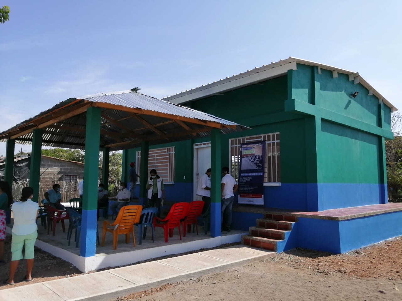 El alcalde de Lorica lo apuesta todo por la educación: entregó nuevo centro educativo en zona rural