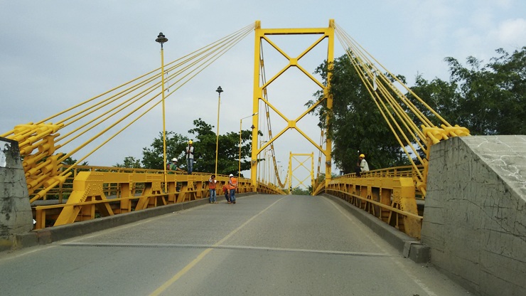 Hoy cerrarán parcialmente el Puente Metálico de Montería por mantenimiento en las luminarias