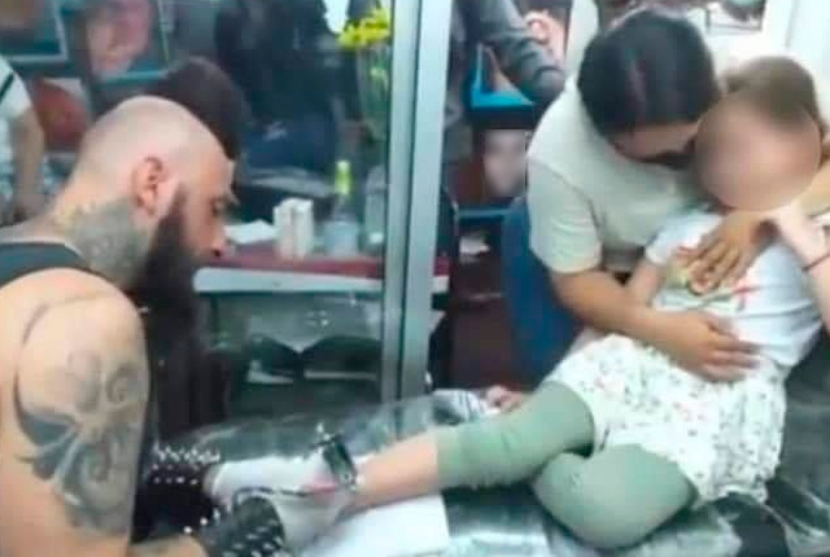 ICBF sanciona a madre que llevó a su hija a hacerse un tatuaje