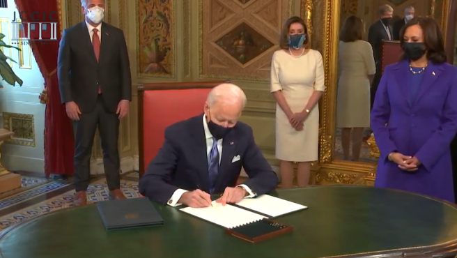 Duque felicita a Joe Biden, tras posesionarse como presidente de Estados Unidos