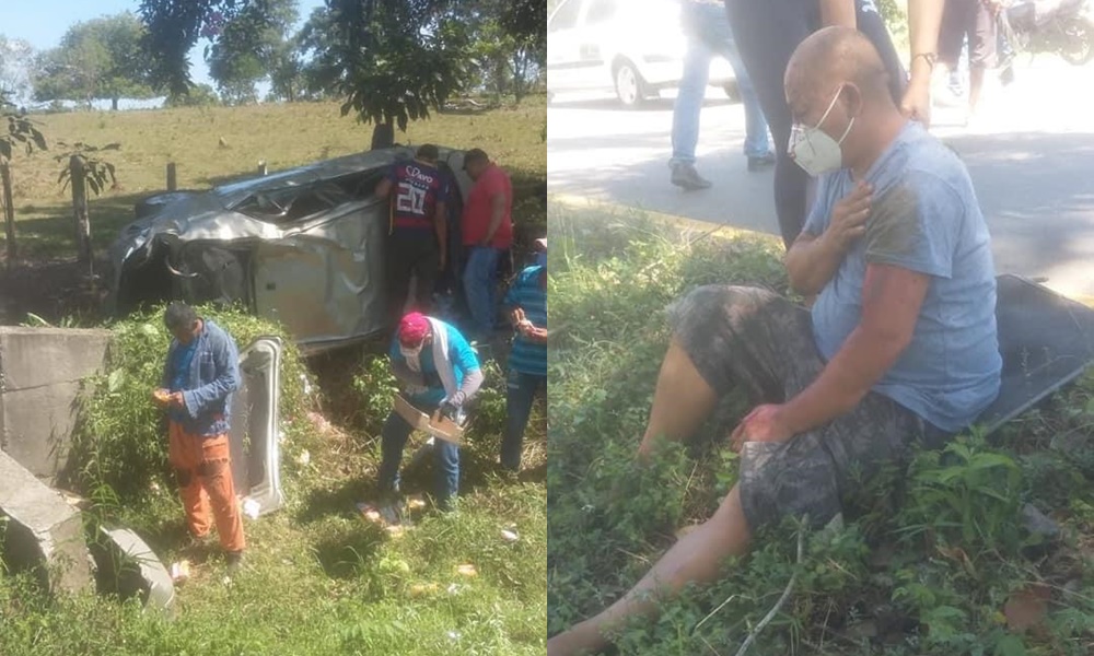 Un herido dejó accidente de tránsito en la vía Sahagún – La Ye