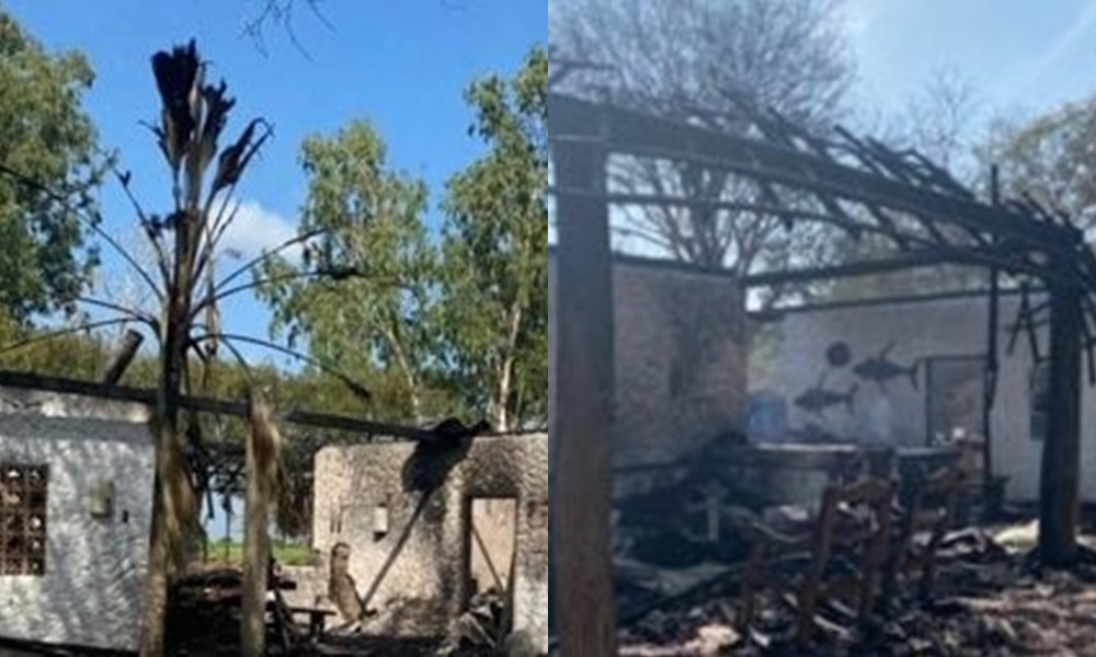Incendio devoró la hacienda del excontralor de Córdoba Emilio Otero