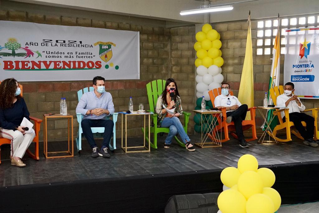 MinEducación acompañó retorno a las clases presenciales en alternancia en Montería