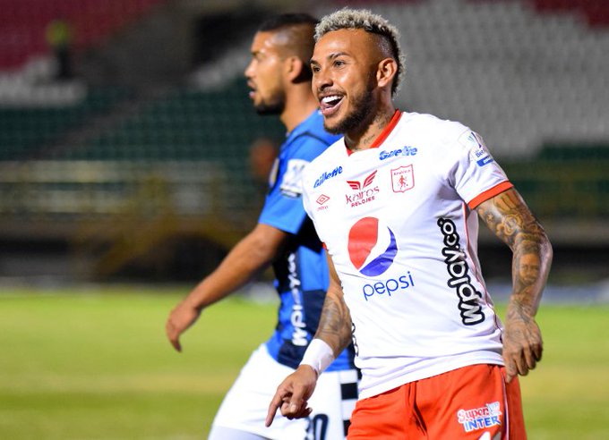 Duván Vergara aportó con gol en el triunfo del América ante Chicó