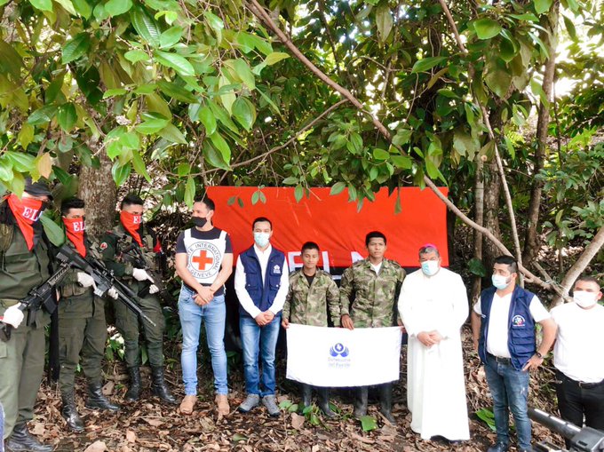 Liberan a dos soldados que habían sido secuestrados en Norte de Santander