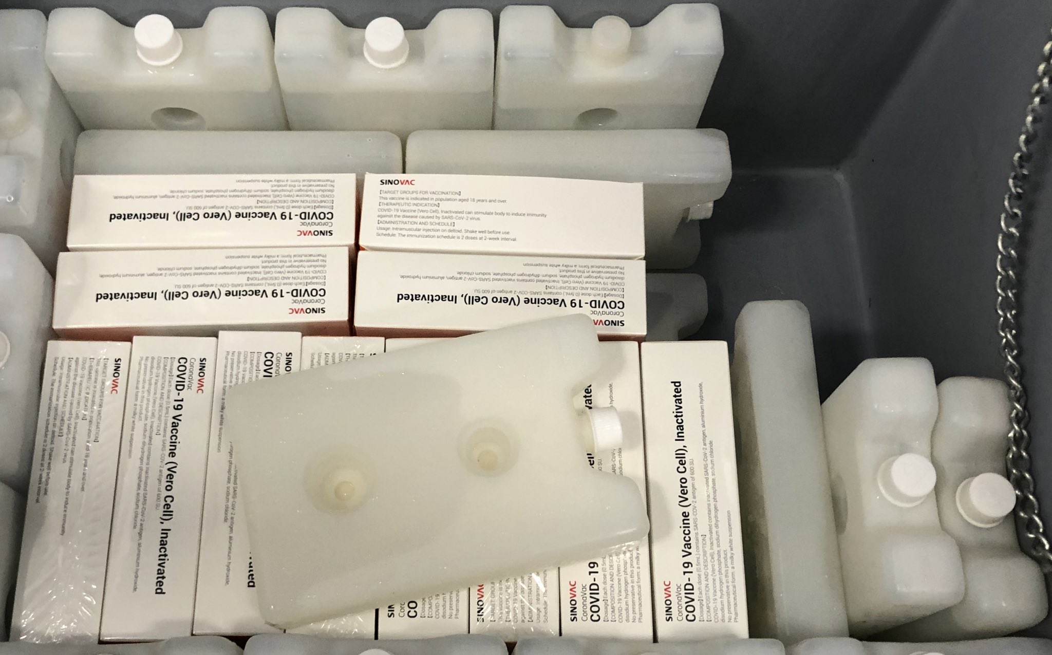 Sahagún recibió 471 dosis de Sinovac, iniciará vacunación contra el Covid-19 a personal médico y mayores de 80 años